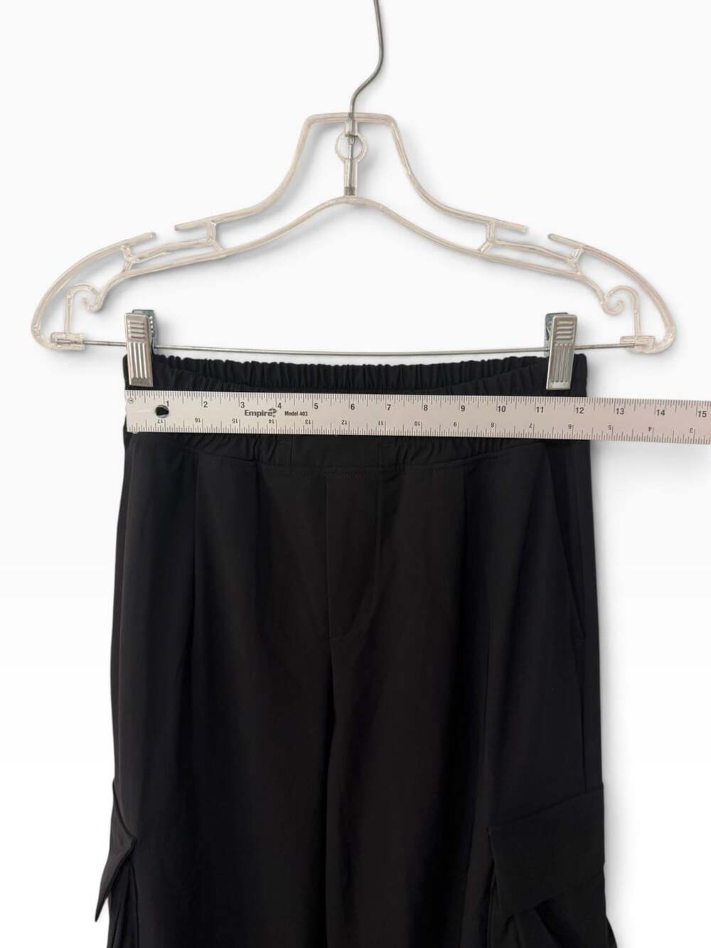 Ciacgynt Daring Flared Cargo Trousers Black - Picture 7 of 12